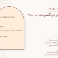 carte-cadeau maquillage