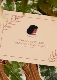 carte cadeau - nantes - cadeau- cours de maquillage - femme - personnalisé