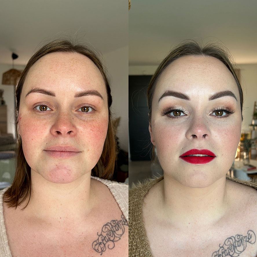 photo-avant-apres-formation-maquillage-mariée-et-invitée