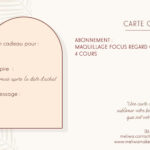 Abonnement : Maquillage focus regard ou teint