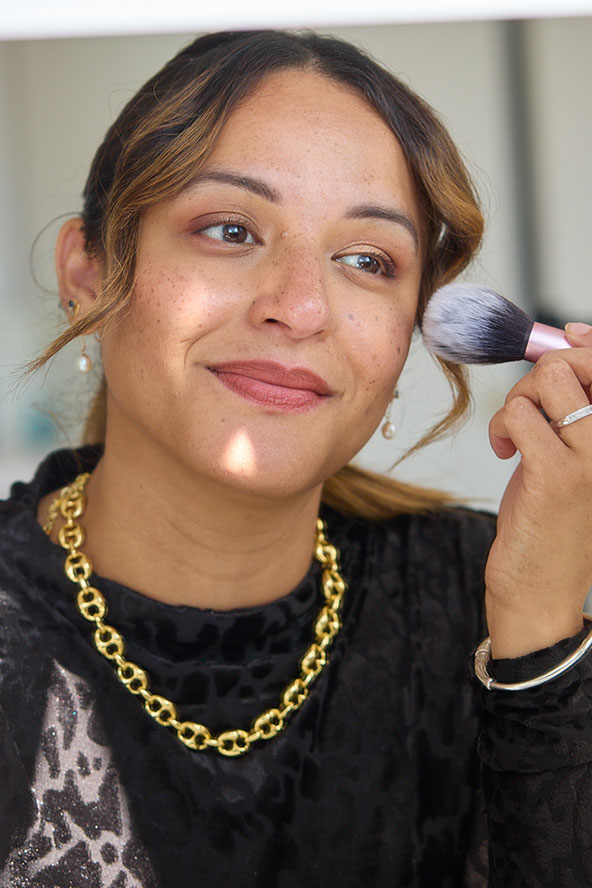 cours de maquillage complet naturel