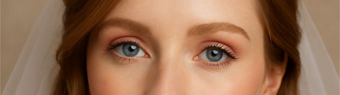 maquillage naturel yeux bleu
