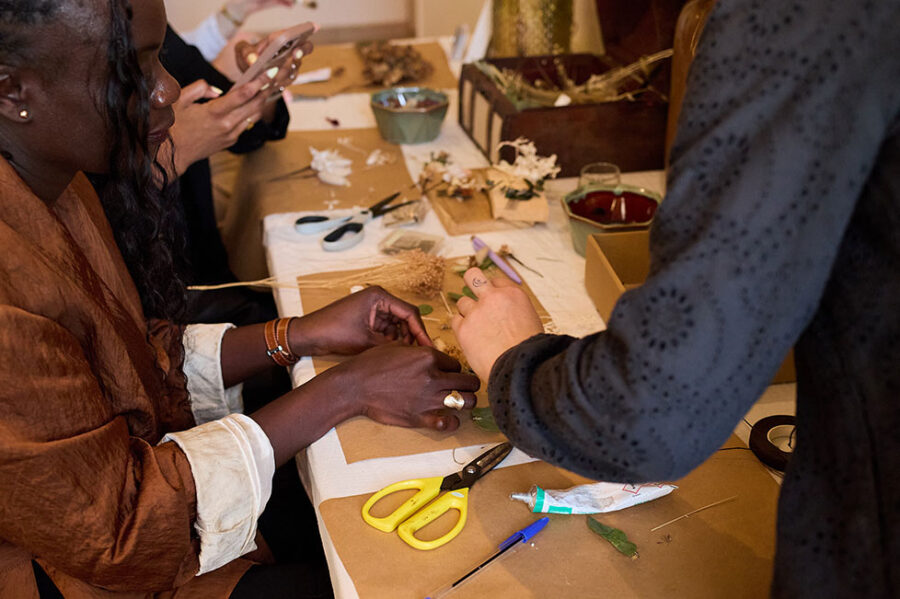Atelier Les Rencontres Créatives  Duo Maquillage & Fleurs